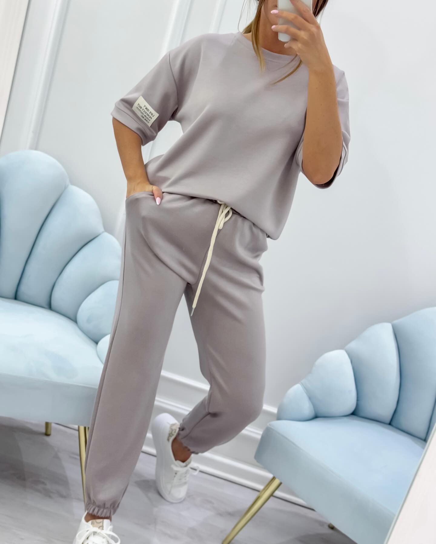 MIMI | Stylish Short Sleeve Two Piece Set