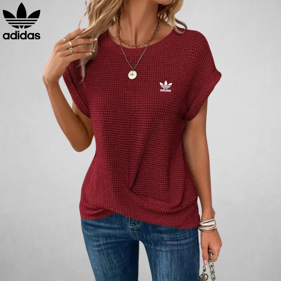 AD Textured Knit Tee