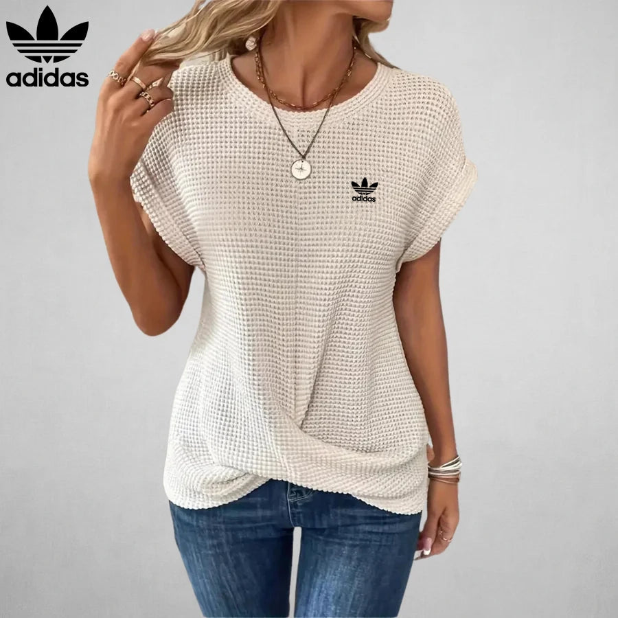 AD Textured Knit Tee