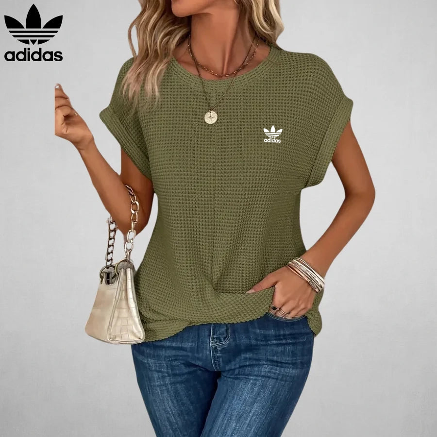 AD Textured Knit Tee