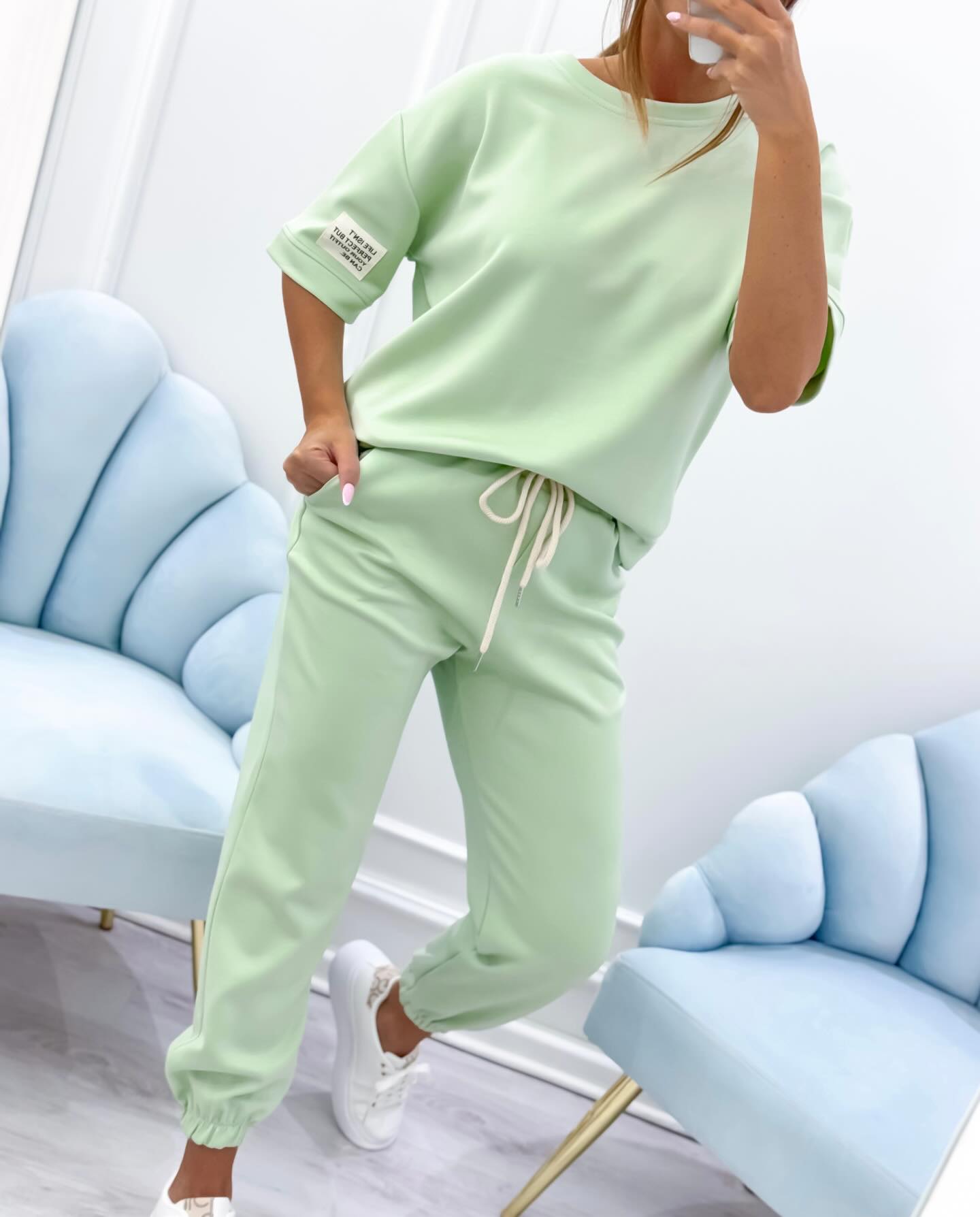 MIMI | Stylish Short Sleeve Two Piece Set