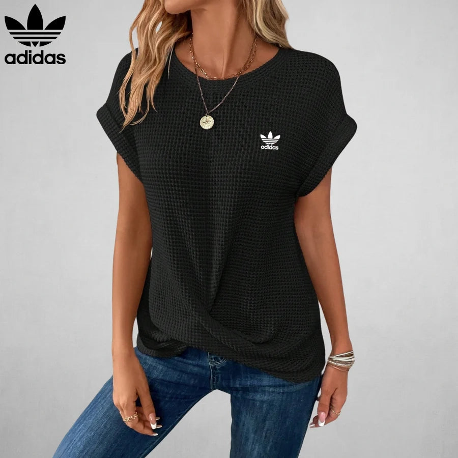 AD Textured Knit Tee