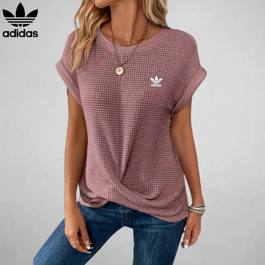 AD Textured Knit Tee