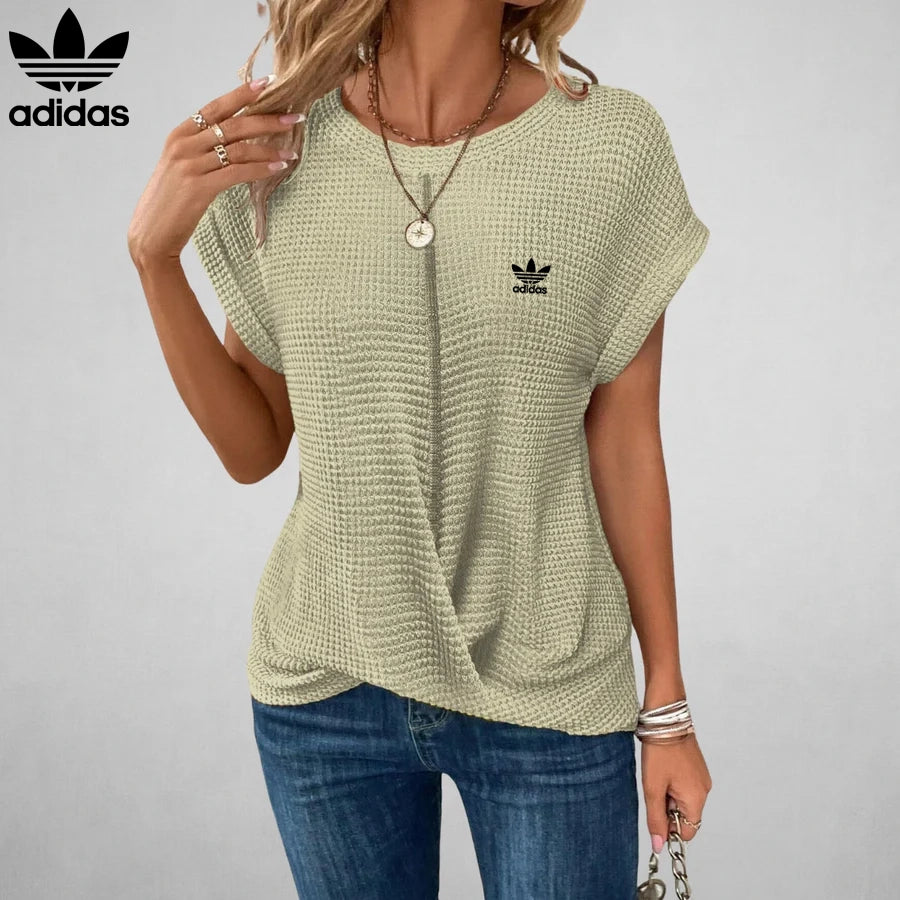 AD Textured Knit Tee