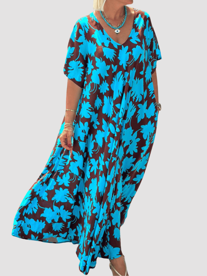 AMPARO | Elegant Loose Dress Concealing the Tummy