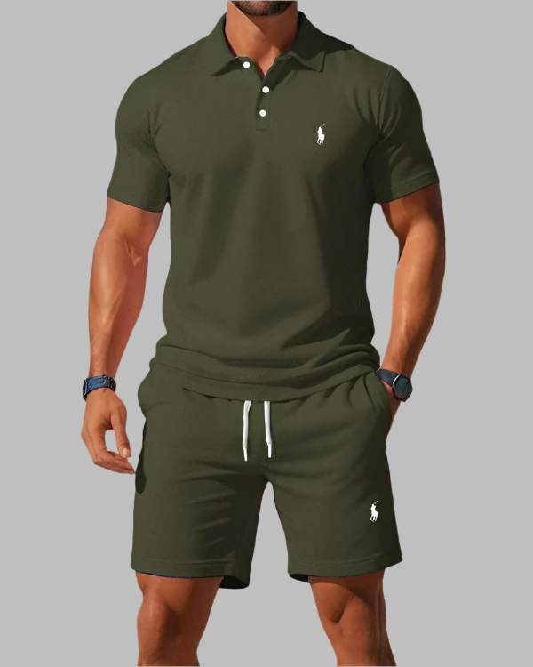 ᏒalphⅬ™ Men's Two-Piece Set – Timeless Elegance