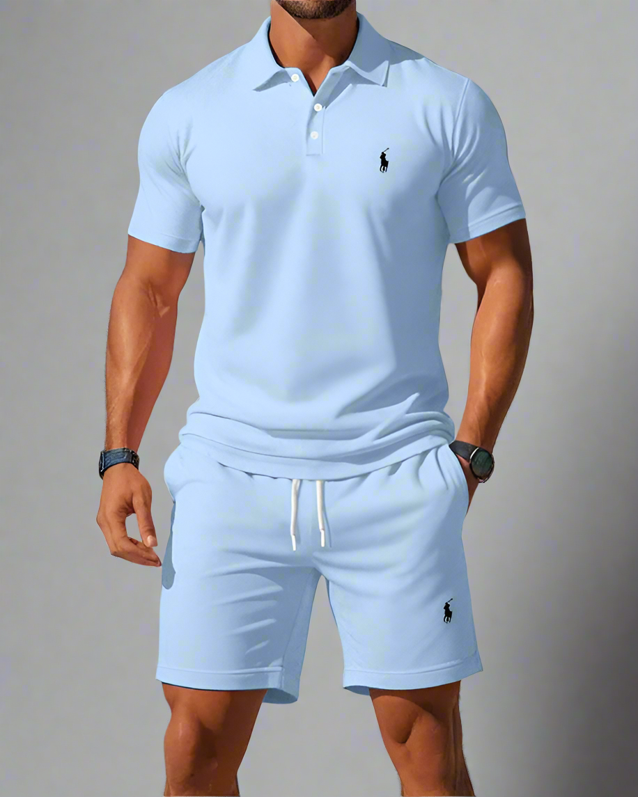 ᏒalphⅬ™ Men's Two-Piece Set – Timeless Elegance