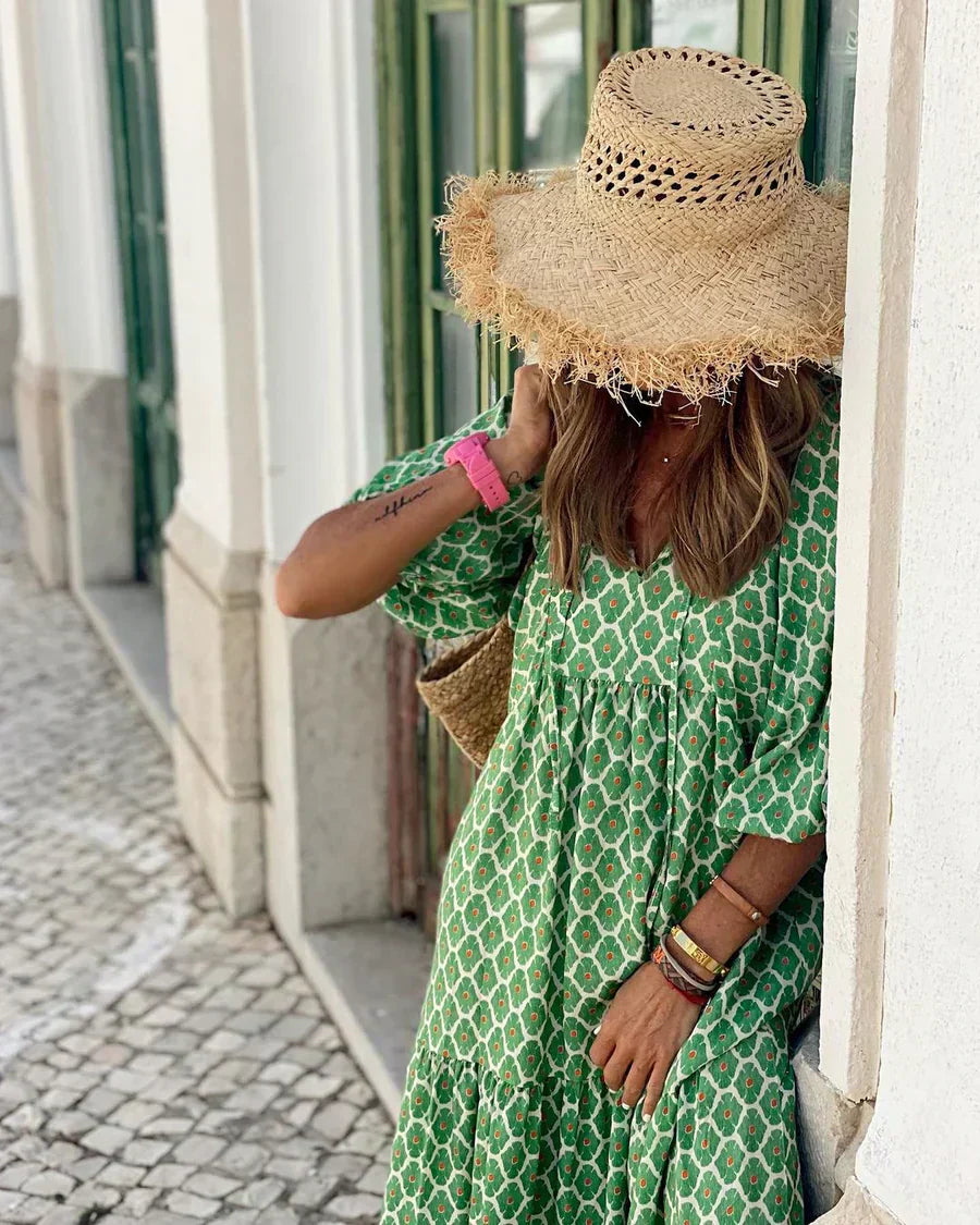 MAGDALENA | Bohemian Maxi Dress
