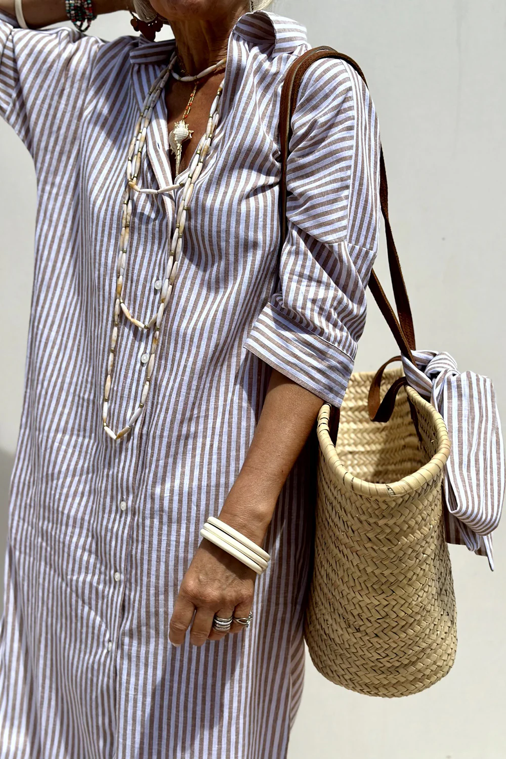 IVANA | Striped Summer Dress